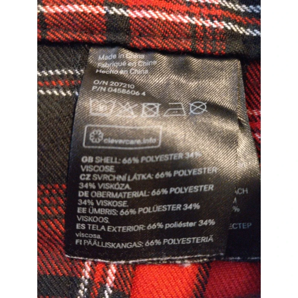 Womens Pleated Plaid Mini Skirt 8 Y2K Grunge Punk Preppy Academia 90s Mall Goth